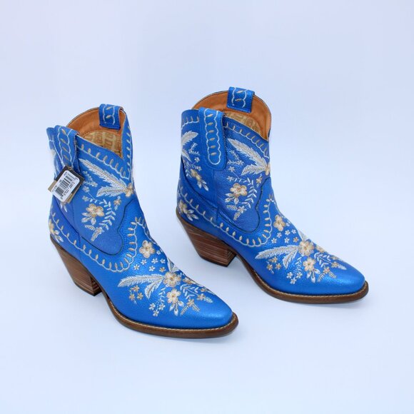 Dingo Shoes - Dingo Boots Women's Primrose Western Fashion Blue 7.5